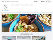Tablet Screenshot of ajo-negro.com